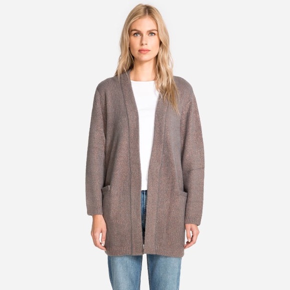 🐨🆕 Johnny Was ஐ Clair Metallic Cardigan ஐ Smoky - Picture 2 of 8